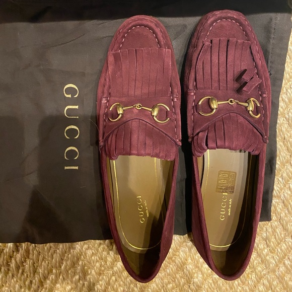AUTHENTIC GUCCI MOCCASINO LOAFERS. Size US8/IT38. Condition EXCELLENT! - Picture 2 of 4